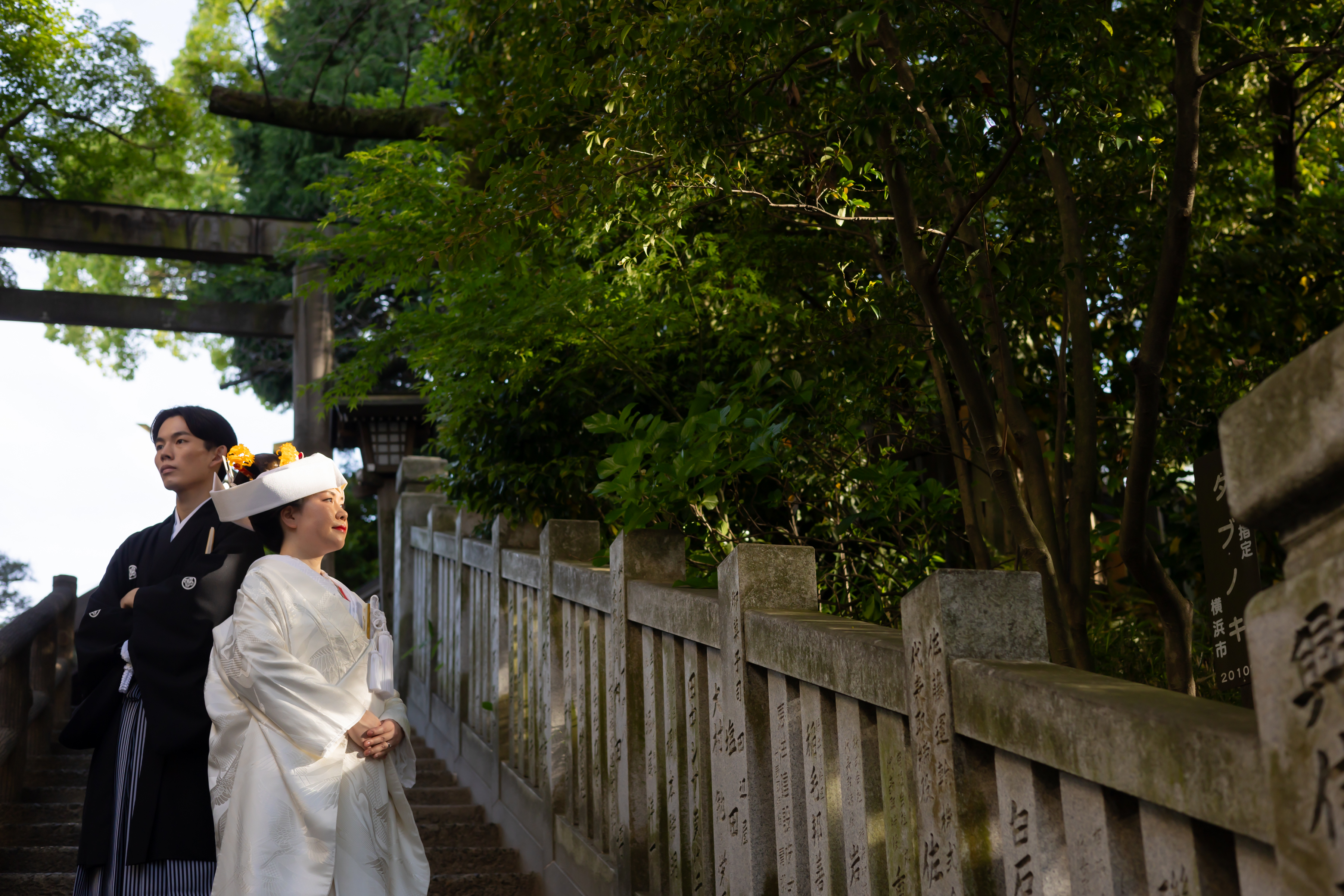 小さな結婚式横浜店～トレンドの和装婚！伊勢山皇大神宮での神前式～